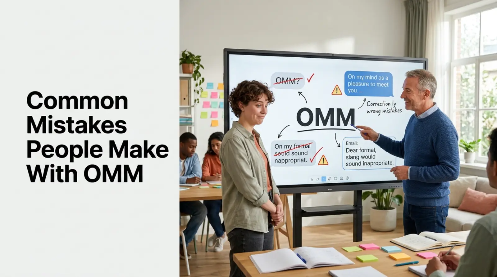 Common Mistakes People Make With OMM
