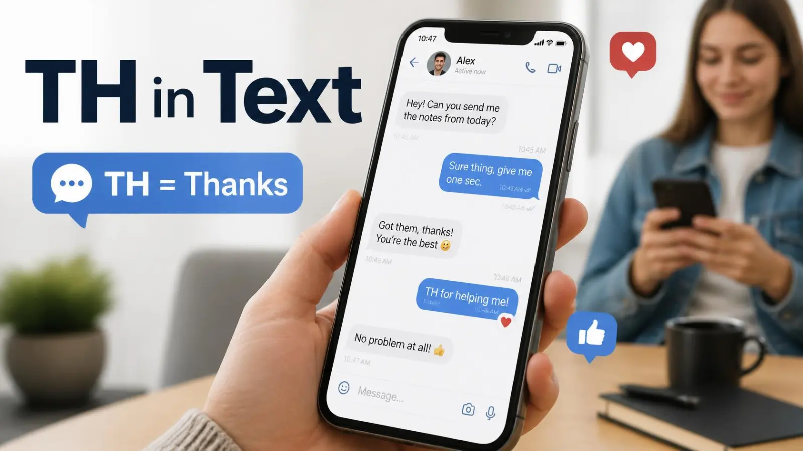 th in text