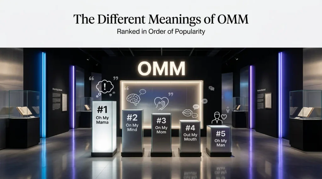 The Different Meanings of OMM (In Order of Popularity)