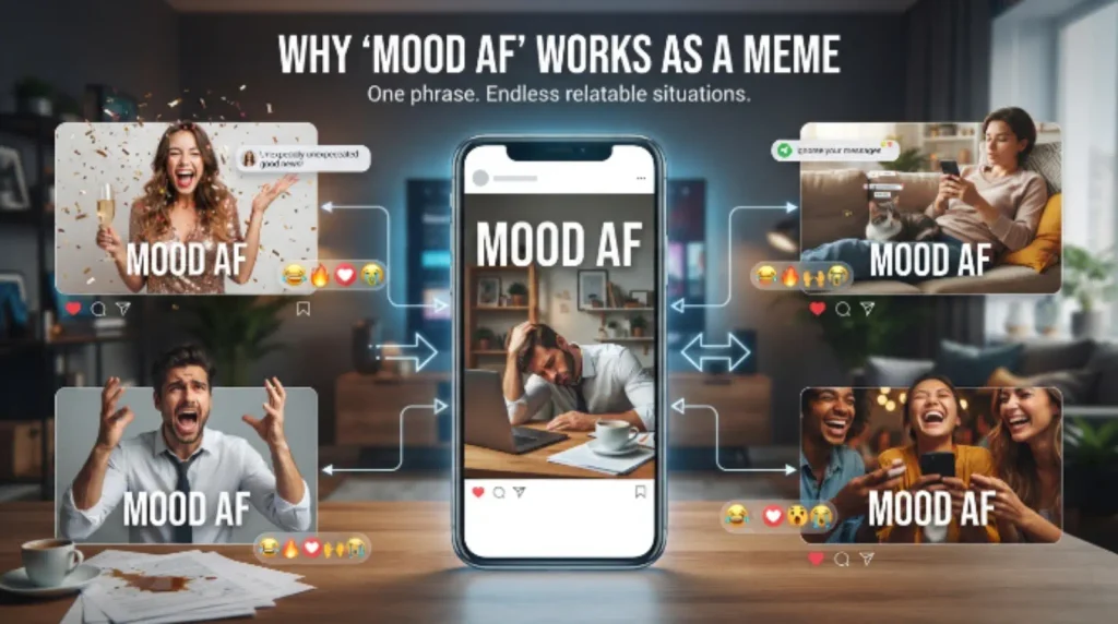 Why "Mood AF" Became a Meme Formula