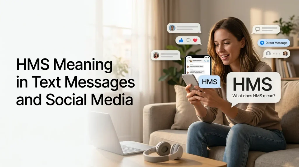HMS Meaning in Text Messages and Social Media