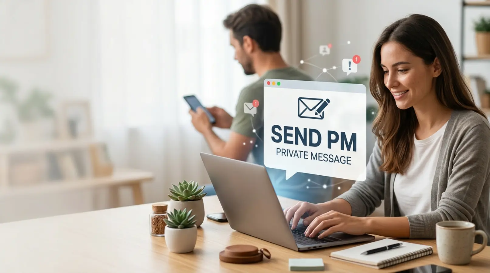 send pm meaning