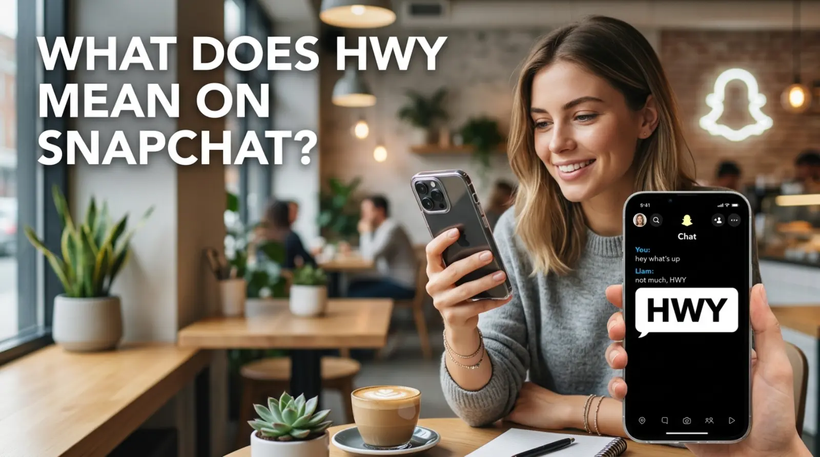 What Does HWY Mean on Snapchat?