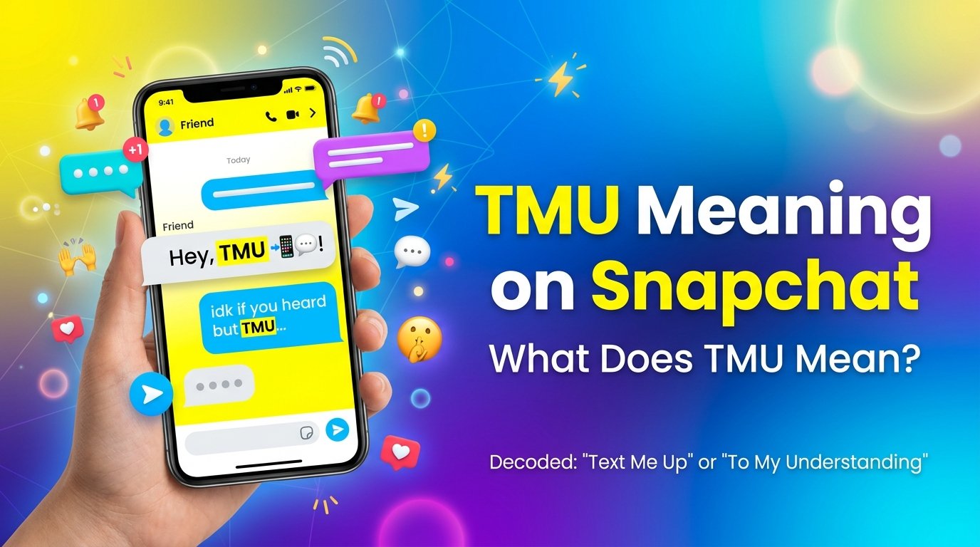 What Does TMU Mean on Snapchat? Full Meaning, Uses, and Examples